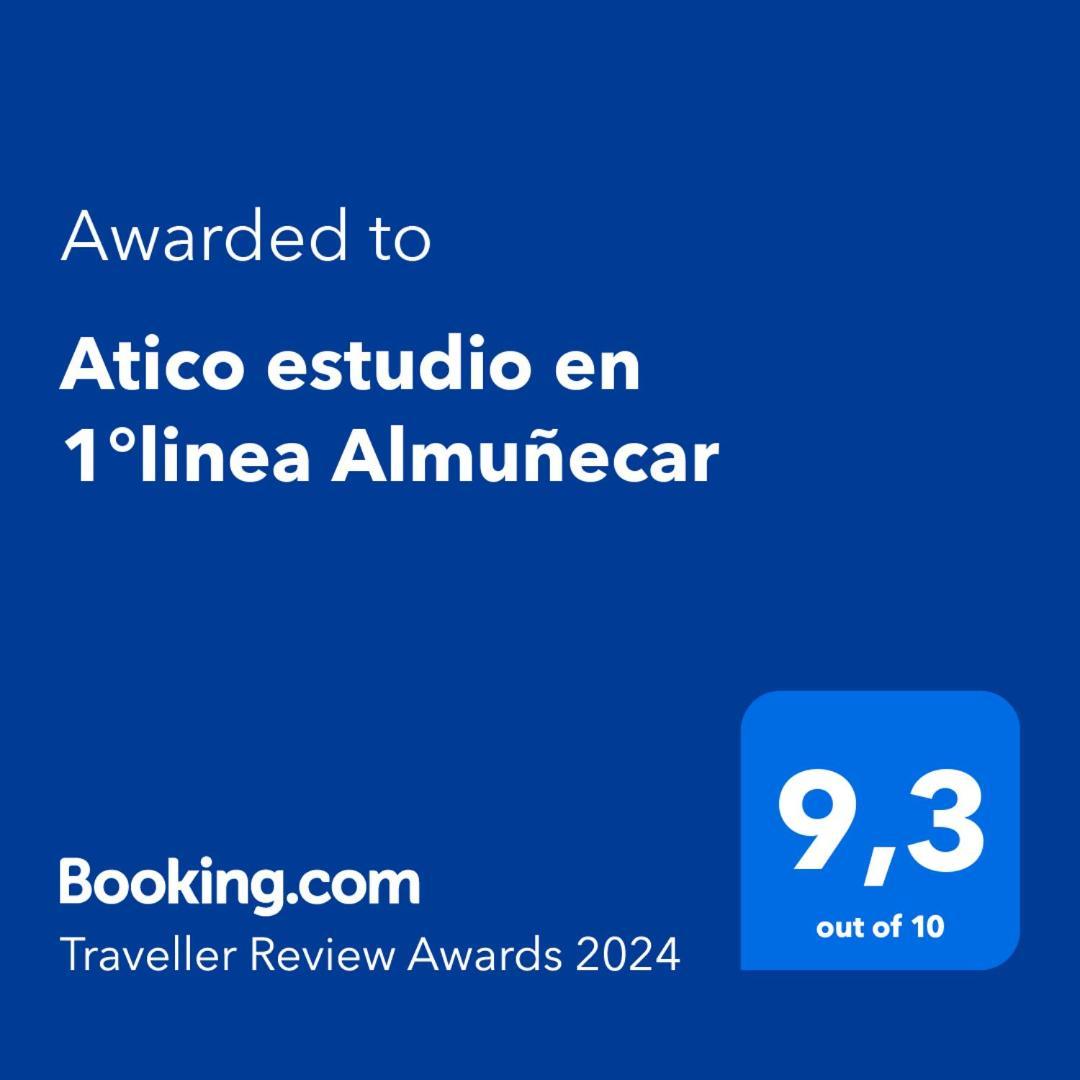 Atico Estudio En 1°Linea Almuñécar Eksteriør billede